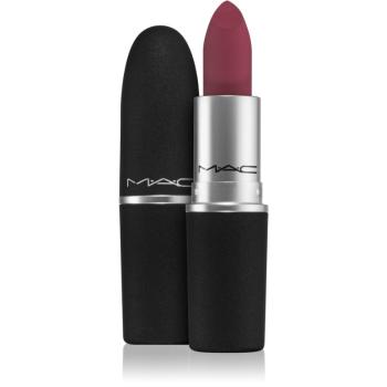 MAC Cosmetics Powder Kiss Lipstick matný rúž odtieň Burning Love 3 g