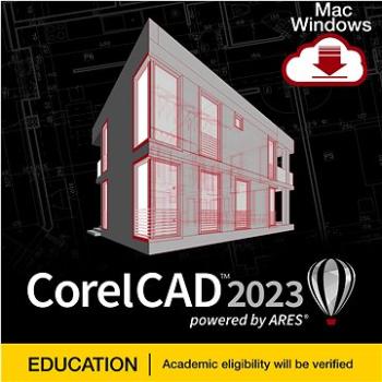 CorelCAD 2023 Win/Mac CZ/EN EDU (elektronická licencia) (ESDCCAD2023MLA)