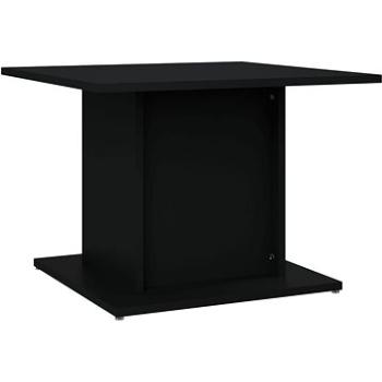 SHUMEE Konferenčný stolík čierny 55,5 × 55,5 × 40 cm drevotrieska, 810317