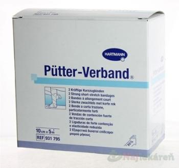 PŰTTER-VERBAND ovínadlo elastické krátkoťažné (10cmx5m) 2ks