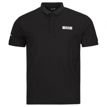 Emporio Armani EA7  POLO SHIRT3DPF06  Polokošele s krátkym rukávom Čierna