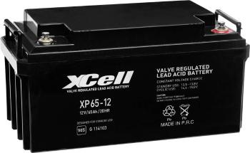 XCell XP6512 XCEXP6512 olovený akumulátor 12 V 65 Ah olovený so skleneným rúnom (š x v x h) 348 x 178 x 167 mm skrutkova