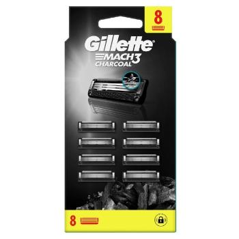 Gillette Náhradná hlavica Mach3 Charcoal 8 ks