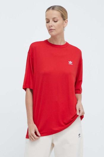 Tričko adidas Originals Trefoil Tee dámske, červená farba, IR8069