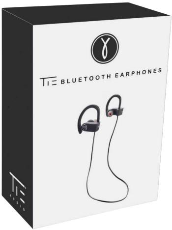Tie Studio Bluetooth 4.1 Sport Bluetooth športové štupľové slúchadlá do uší Headset, regulácia hlasitosti, odolný proti