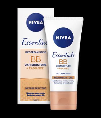 Nivea Essentials BB Denný krém OF 15 tmavší odtieň 50 ml