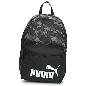 Puma  Ruksaky a batohy PHASE AOP BACKPACK  Čierna