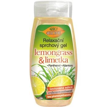 BIONE COSMETICS Bio Lemongrass a Limetka Relaxačný sprchovací gél 260 ml (8595061616601)