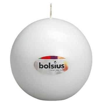BOLSIUS sviečka guľa biela 7 cm (8717847134714)