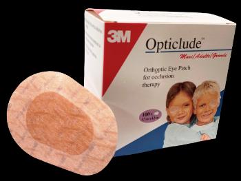 3M Opticlude Maxi Očná náplasť 5,7 x 8,2 cm, ortoptická 100 ks