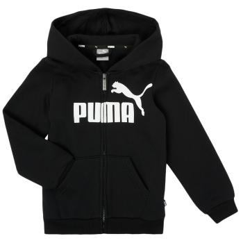 Puma  ESSENTIAL BIG LOGO FZ HOODIE  Mikiny Čierna