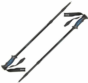 Viking Kalio Black/Blue 65 - 135 cm Turistické palice