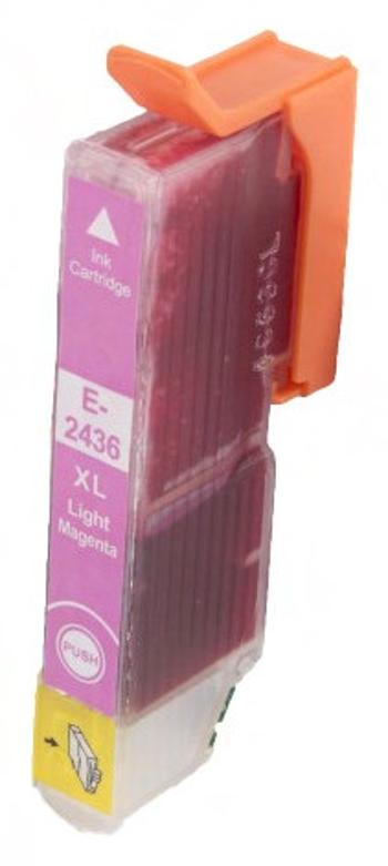 EPSON T2436 (C13T24364010) - kompatibilná cartridge, svetlo purpurová, 16ml