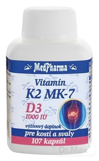 MedPharma VITAMÍN K2 MK-7 + D3 1000 IU