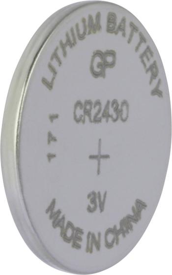 GP Batteries CR2430 gombíková batéria  CR 2430 lítiová 300 mAh 3 V 1 ks