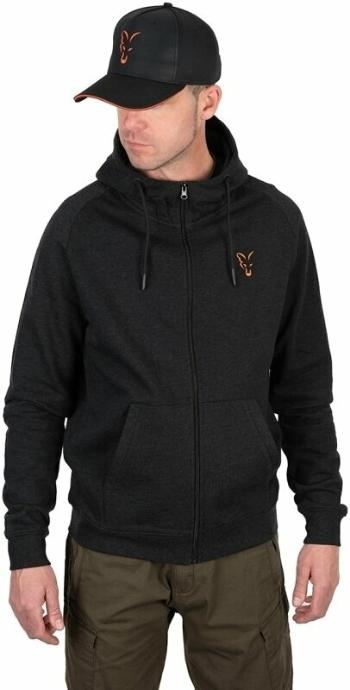 Fox Fishing Mikina Collection LW Hoody Black/Orange L