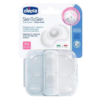 Chicco Chránič bradavky SkinToSkin silikón 2 ks