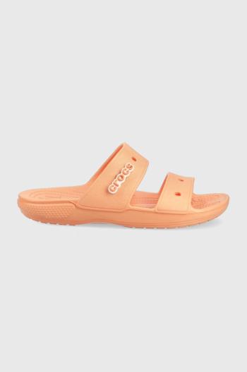 Šľapky Crocs CLASSIC 206761 dámske, oranžová farba