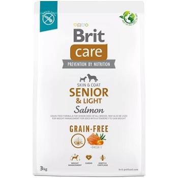Brit Care Dog Grain-free s lososom Senior & Light 3 kg (8595602558933)
