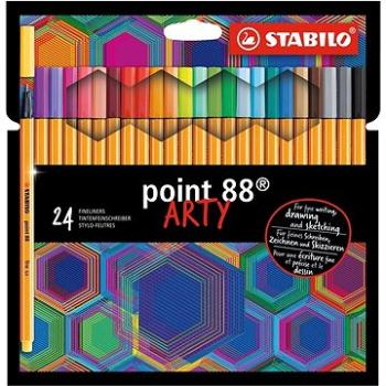 STABILO Point 88 ARTY 24 farieb (4006381557474)