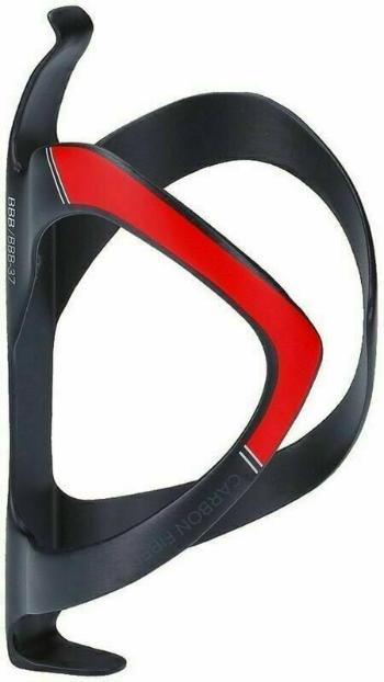 BBB FiberCage Matt Black/Red Cyklistický držiak na fľašu