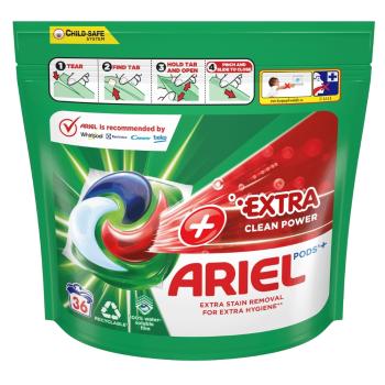 ARIEL Extra Clean All-in-1 PODS Kapsuly na pranie 36 kusov, poškodený obal