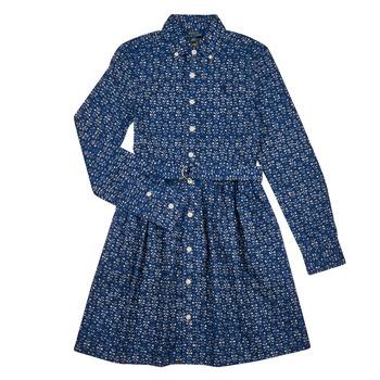 Polo Ralph Lauren  Krátke šaty LOUELLA DRSS-DRESSES-DAY DRESS  Námornícka modrá