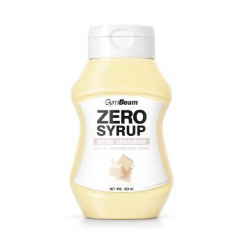 ZERO SIRUP biela čokoláda - GymBeam