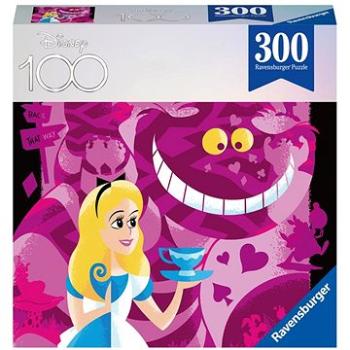 Ravensburger Puzzle 133741 Disney 100: Alenka v krajine zázrakov 300 Dielikov (4005556133741)