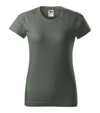 MALFINI Dámske tričko Basic - Tmavá bridlica | S