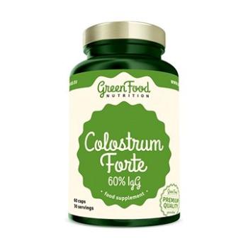 GreenFood Nutrition Colostrum Forte 60% IgG 60cps (8594193926695)