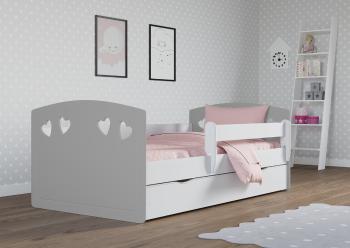 Detská posteľ Ourbaby Julie sivá 180x80 cm