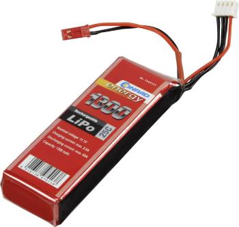 Conrad energy akupack Li-Pol 11.1 V 1300 mAh Počet článkov: 3 25 C SoftCase BEC