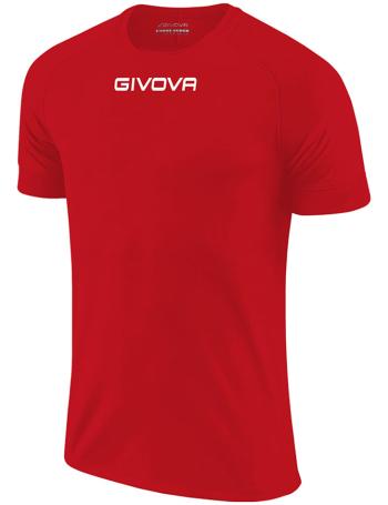 Červené tričko GIVOVA vel. 2XS