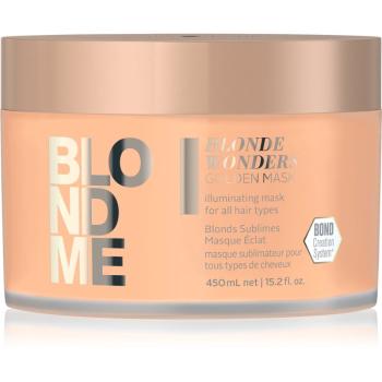 Schwarzkopf Professional Blondme Blonde Wonders vyživujúca maska pre hladké a žiarivé vlasy 450 ml