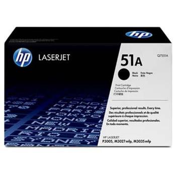 HP 51A Q7551A čierný (black) originálný toner