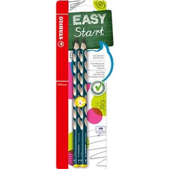 STABILO EASYgraph L HB, petrolejová, 2 ks, Blister (4006381398886)