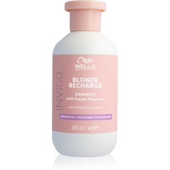 Wella Professionals Invigo Blonde Recharge šampón pre blond vlasy neutralizujúci žlté tóny 300 ml