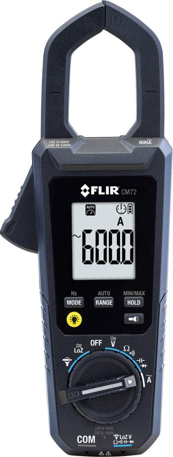 FLIR CM72 prúdové kliešte  digitálne/y  CAT IV 600 V, CAT III 1000 V Displej (counts): 6000
