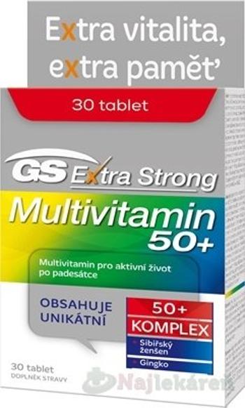 GS Extra Strong Multivitamín 50+ 30 tabliet