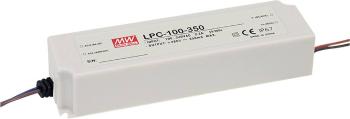 Mean Well LPC-100-2100 LED driver  konštantný prúd 100 W 2.1 A 24 - 48 V/DC bez možnosti stmievania, ochrana proti prepä