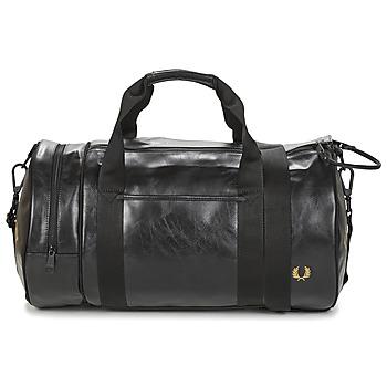 Fred Perry  Športové tašky TONAL BARREL BAG  Čierna