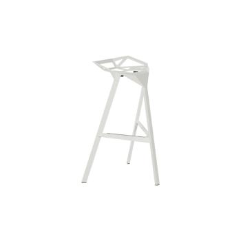 Biela barová stolička Magis Officina, výška 74 cm