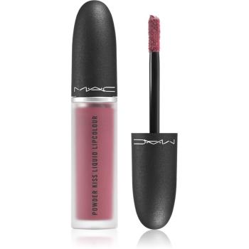 MAC Cosmetics Powder Kiss Liquid Lipcolour matný tekutý rúž odtieň Ferosh! 5 ml