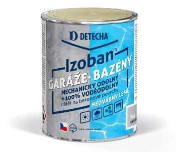 DETECHA Izoban - syntetická farba na betón 0,8 kg sivý