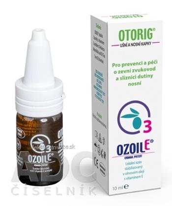 OTORIG ušné a nosové kvapky, OzoilE 1x10 ml