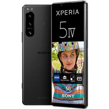 Sony Xperia 5 IV 5G čierny (XQCQ54C0B.EEAC) + ZDARMA SIM karta Radosť – Prvú Nekonečnú Radosť si vyskúšaj na týždeň zadarmo!