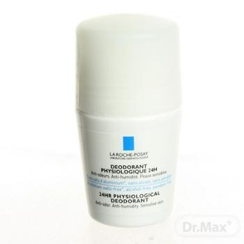 La Roche-Posay Fyziologický deodorant Pre Citlivú Pokožku V Guľôčke 24H 50 Ml