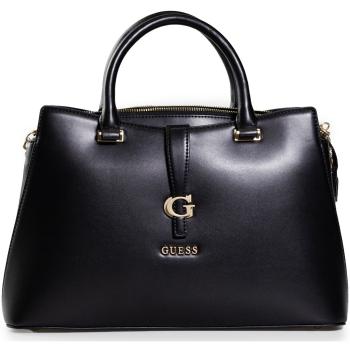 Guess  KUBA TRI COMPARTMENT SATCHEL HWVA93 29060  Tašky Čierna