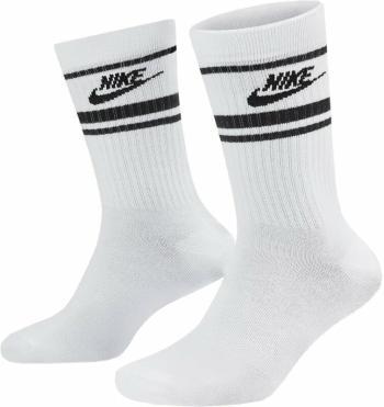 Nike Sportswear Everyday Essential Crew Socks Ponožky White/Black/Black L